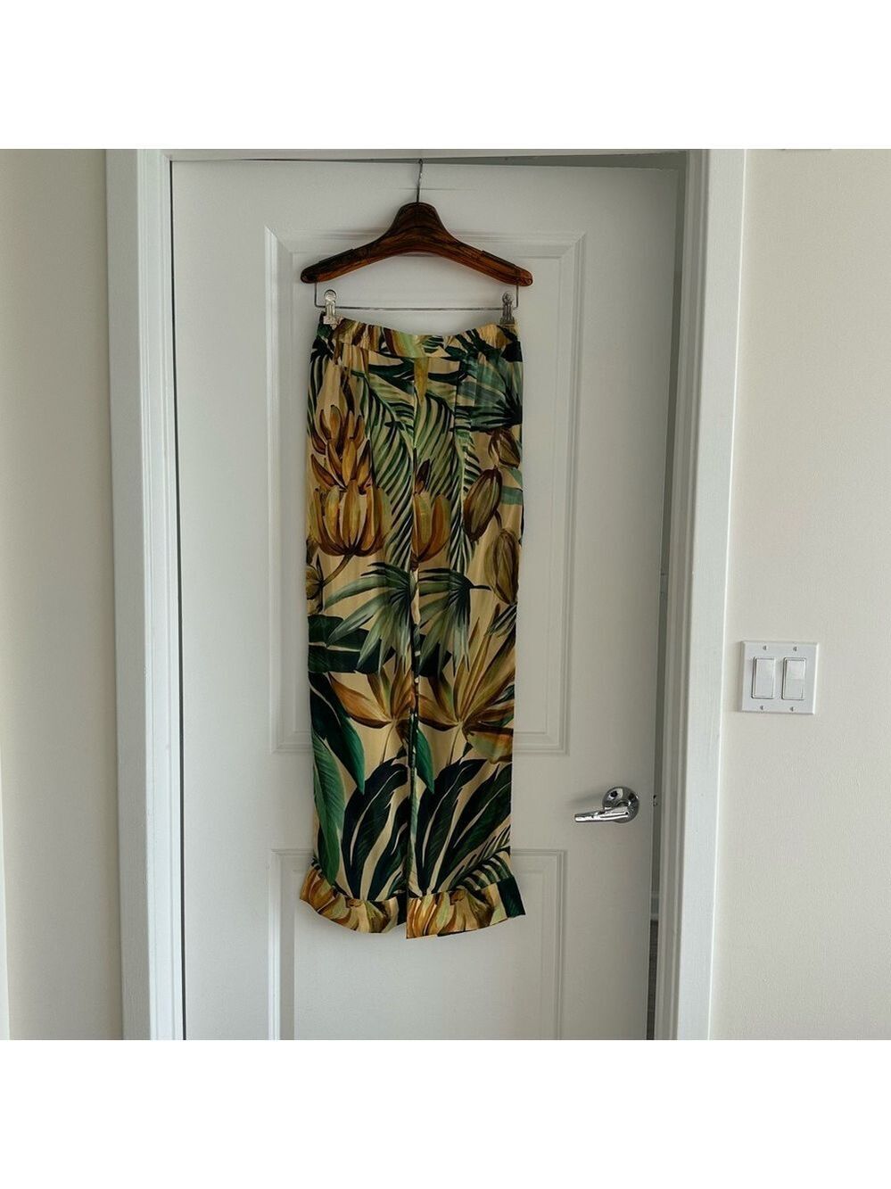 Farm Rio Yellow Bananart Pajama Pants - Picture 4 of 10